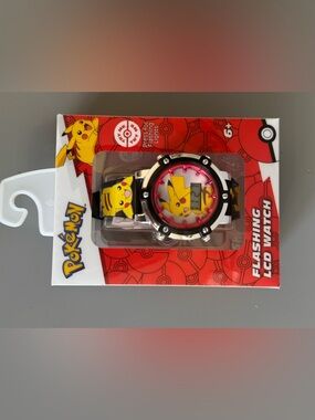 Pokemon Pikachu Wristwatch - Yellow, Black & Red